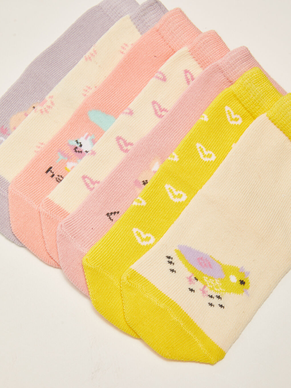 Printed Baby Girls Ankle Socks 7 Pack-2