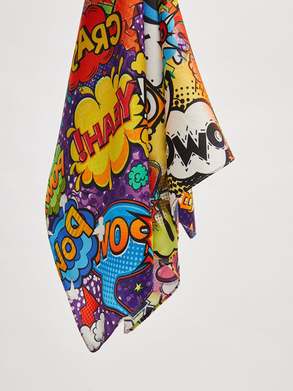 Karışık Baskılı Kız Çocuk Fular-2