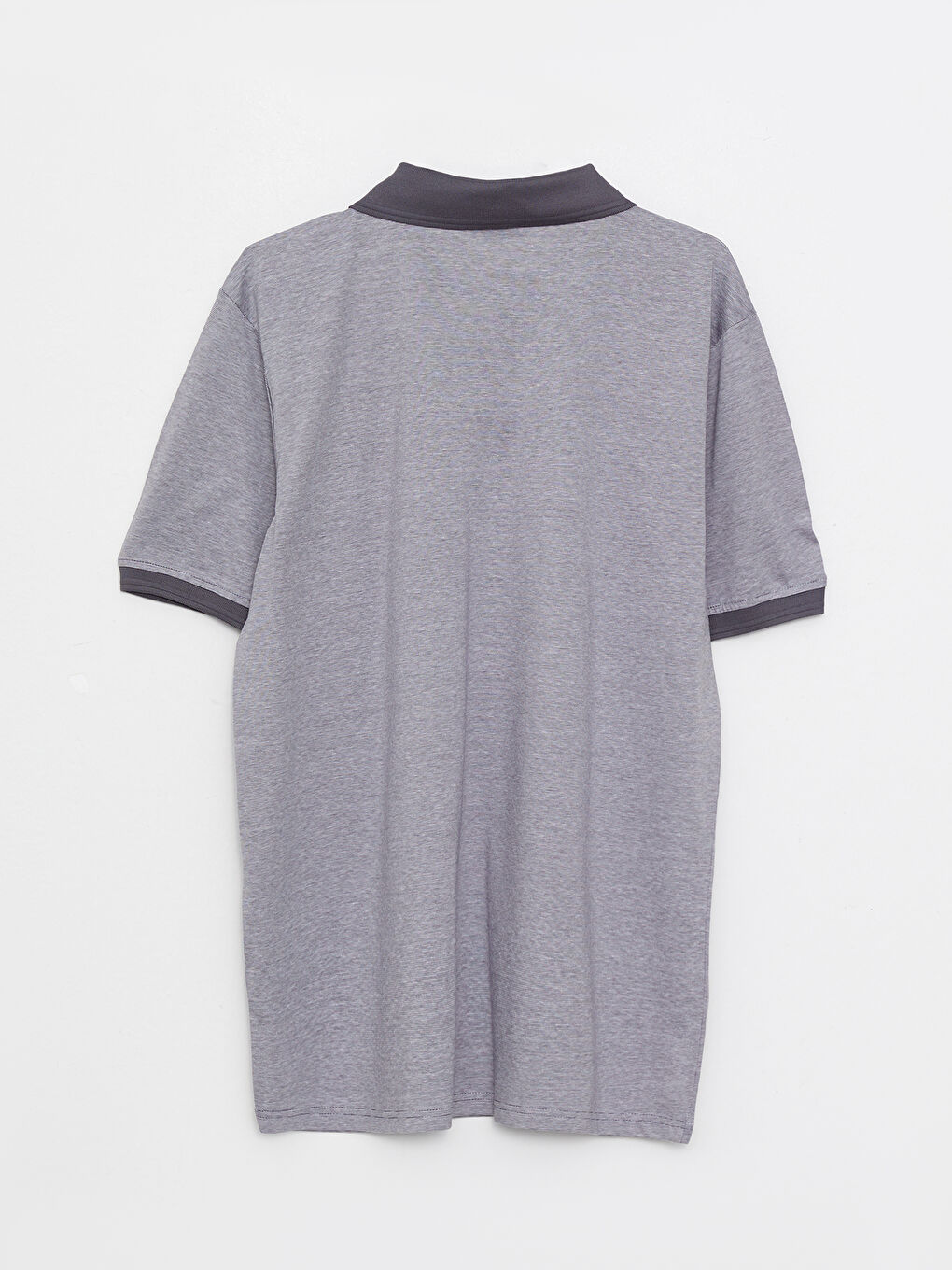 Polo Neck Short Sleeve Striped Jersey Men's T-Shirt-6