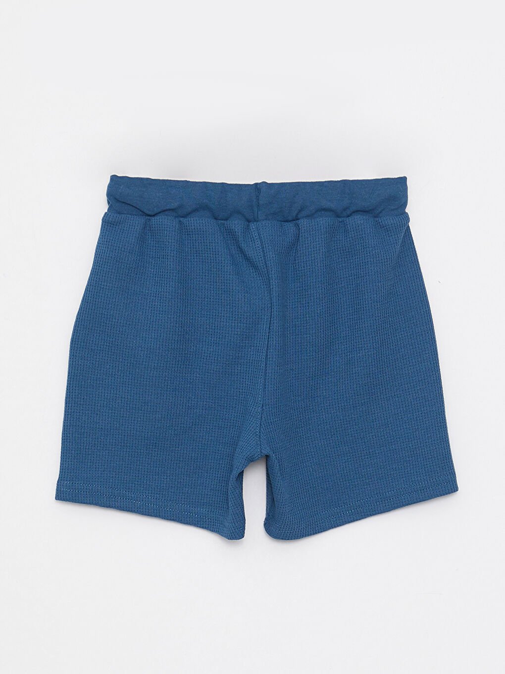 Petrol Beli Lastikli Basic Erkek Çocuk Şort-1