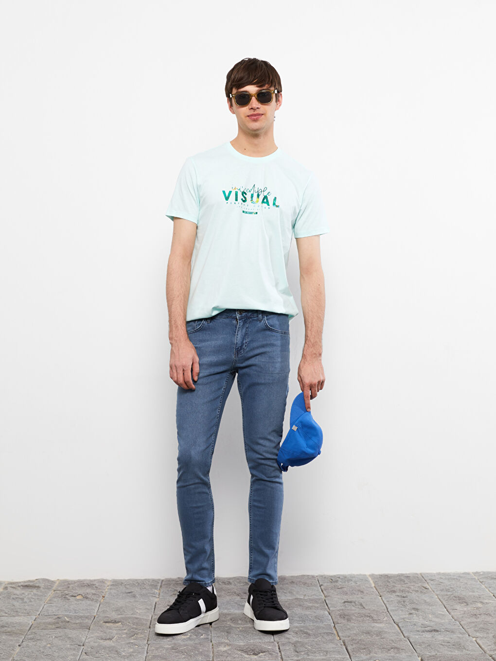 Gri 760 Skinny Fit Erkek Jean Pantolon-1