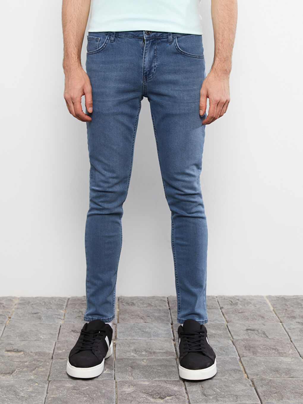 Gri 760 Skinny Fit Erkek Jean Pantolon-2
