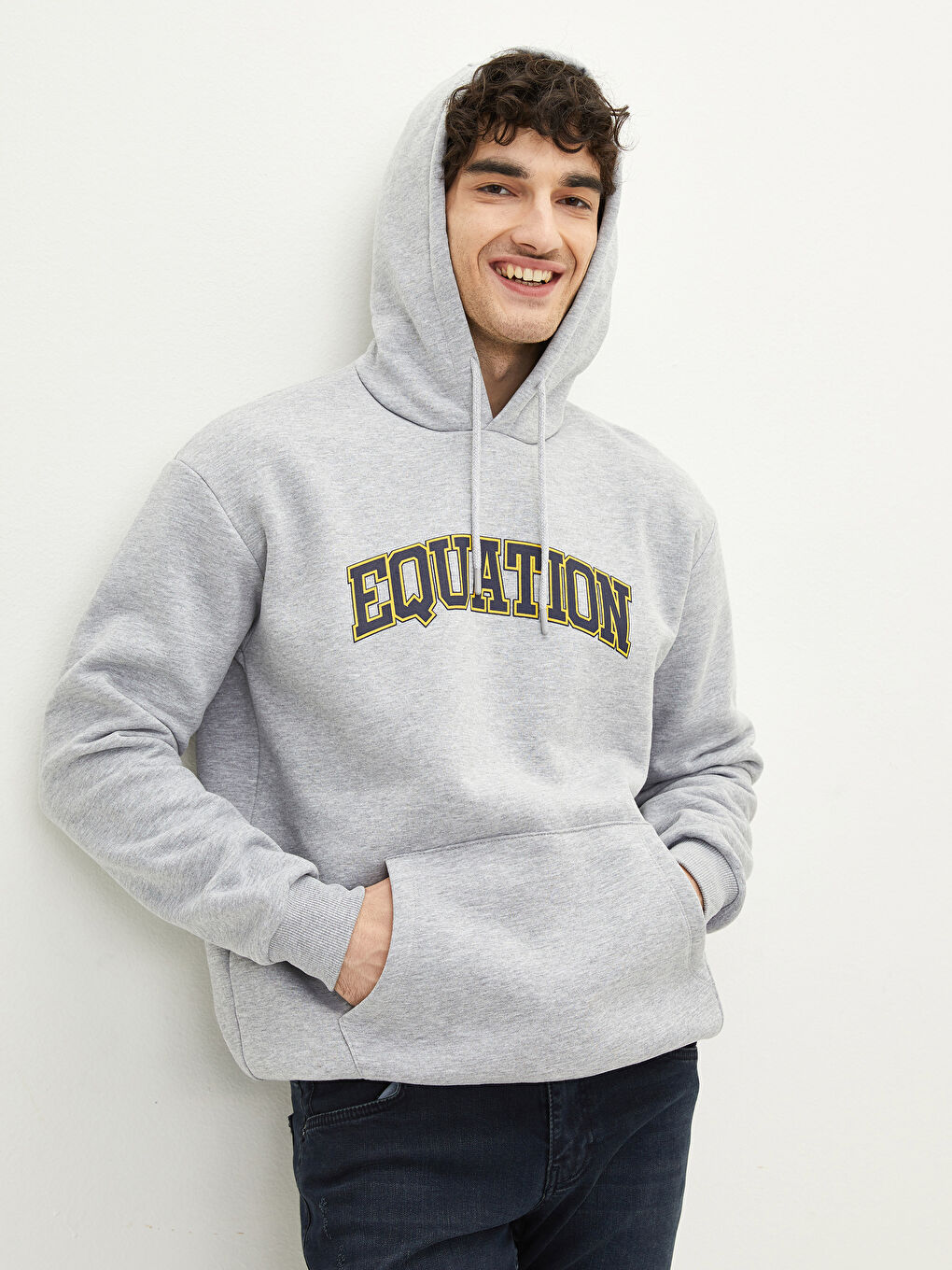XSIDE Long Sleeve Printed Men's Thick Hoodie -S2EC87Z8-LAL