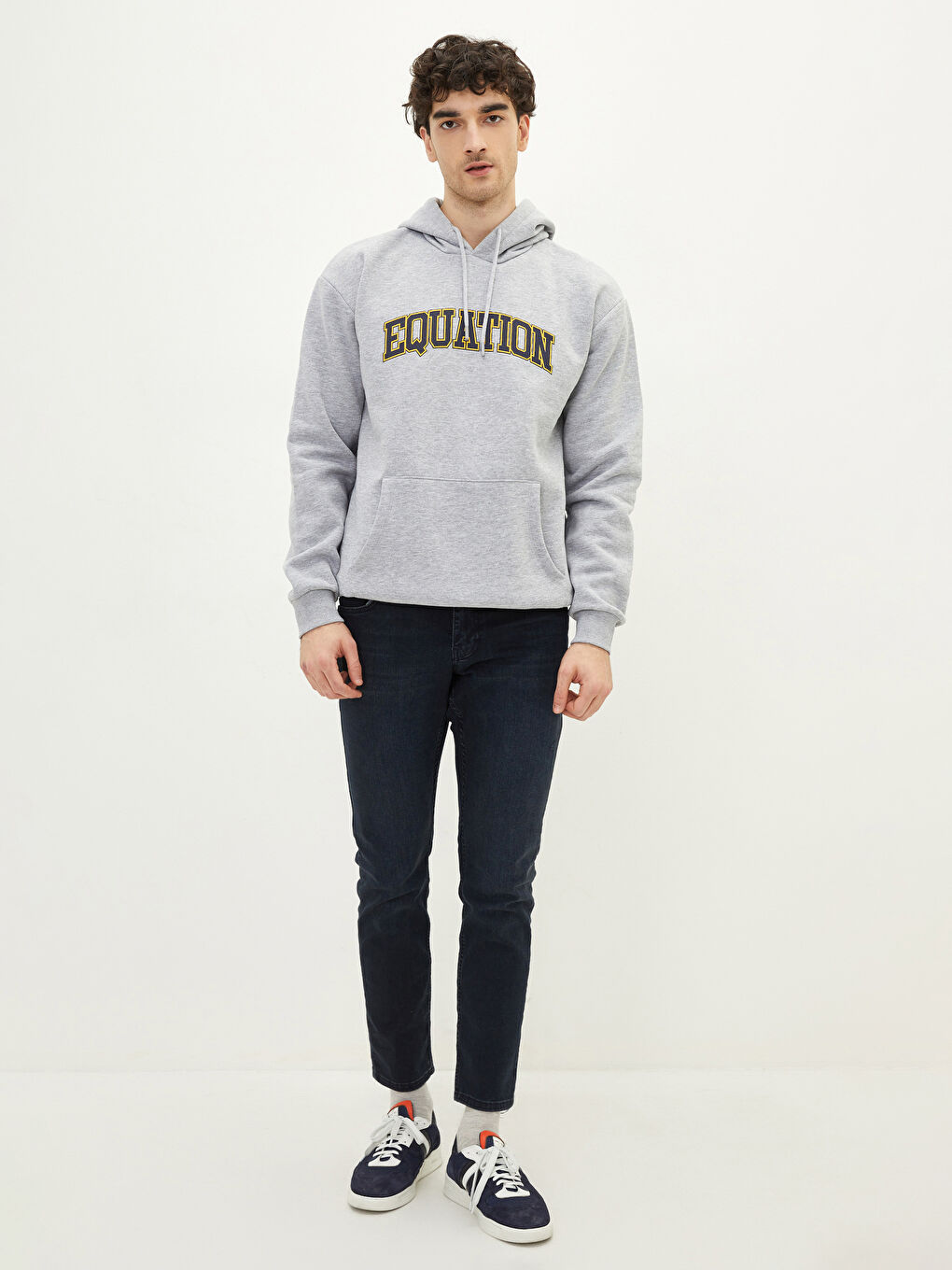 XSIDE Long Sleeve Printed Men's Thick Hoodie -S2EC87Z8-LAL
