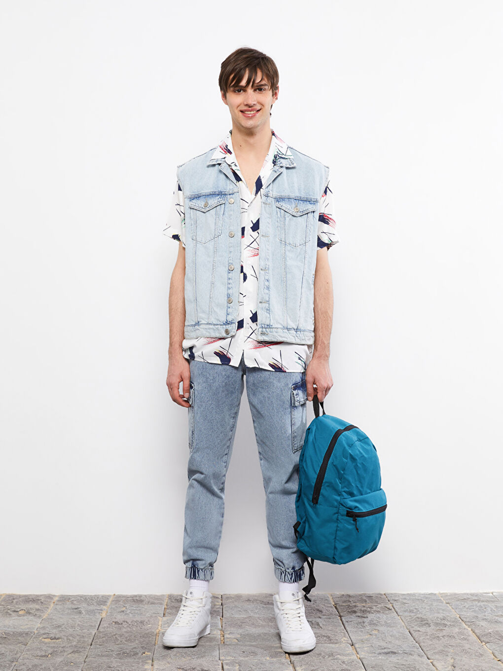 İndigo 780 Jogger Erkek Jean Pantolon-1