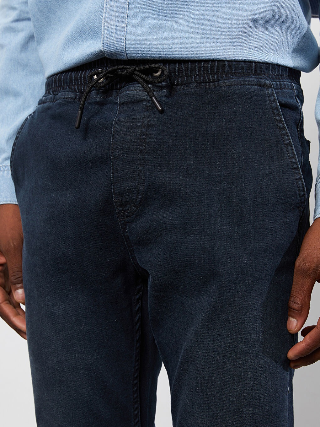 Antrasit 780 Jogger Erkek Jean Pantolon-2