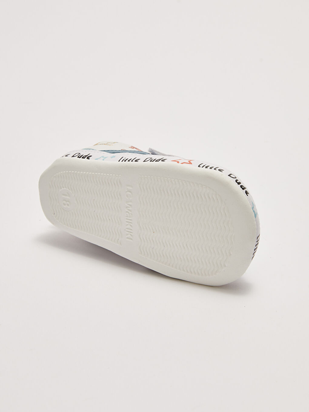 Printed Hook and Loop Baby Boys' Prewalker Indoor Shoes-3