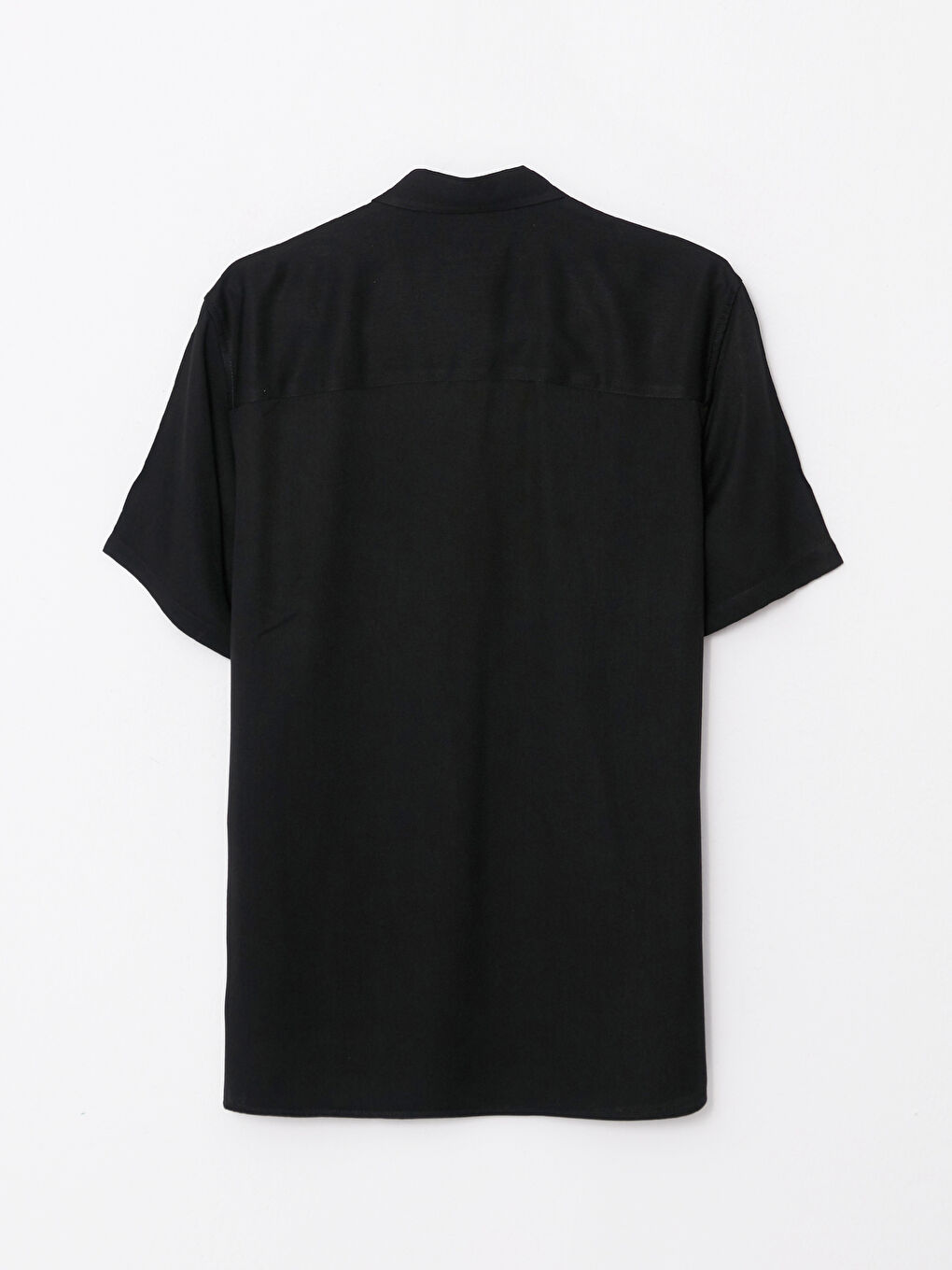 Slim Fit Short Sleeve Twill Men's Shirt -S2EE05Z8-RQL