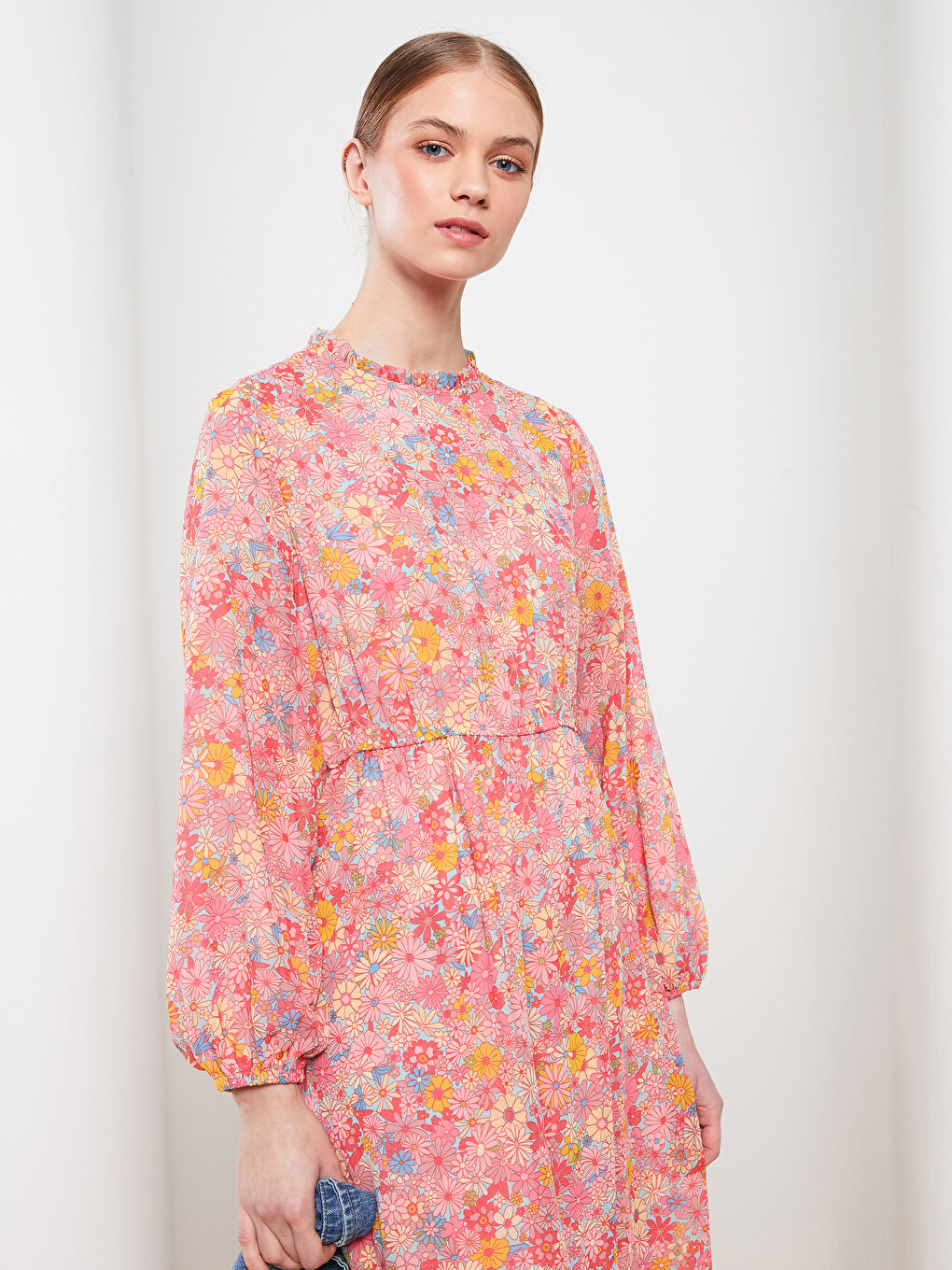 ワンピース Feminine chiffon setup flare Feminine chiffon setup flare