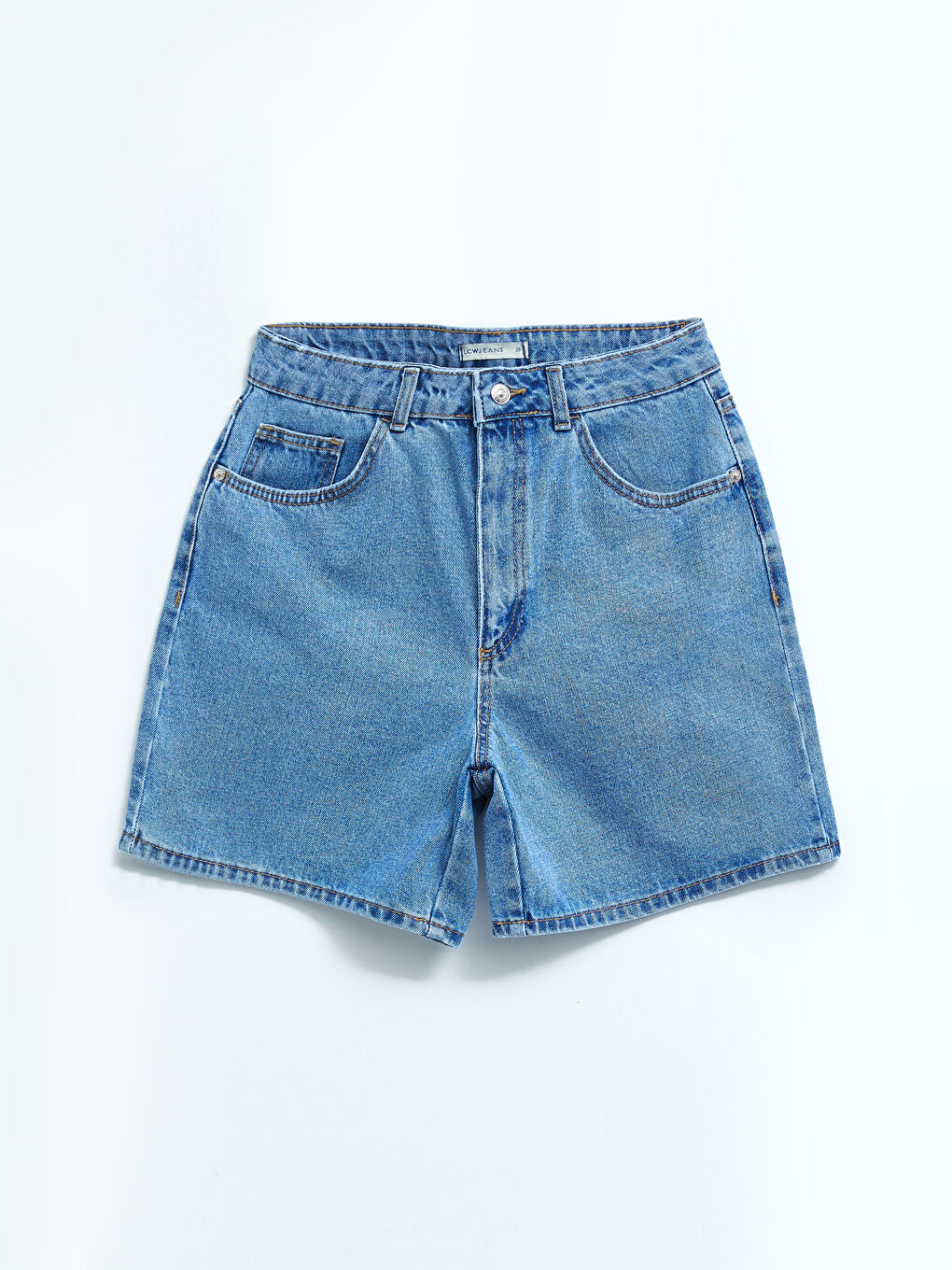 Standard Fit Pocket Detailed Women's Rodeo Jean Shorts -S2EE14Z8-311