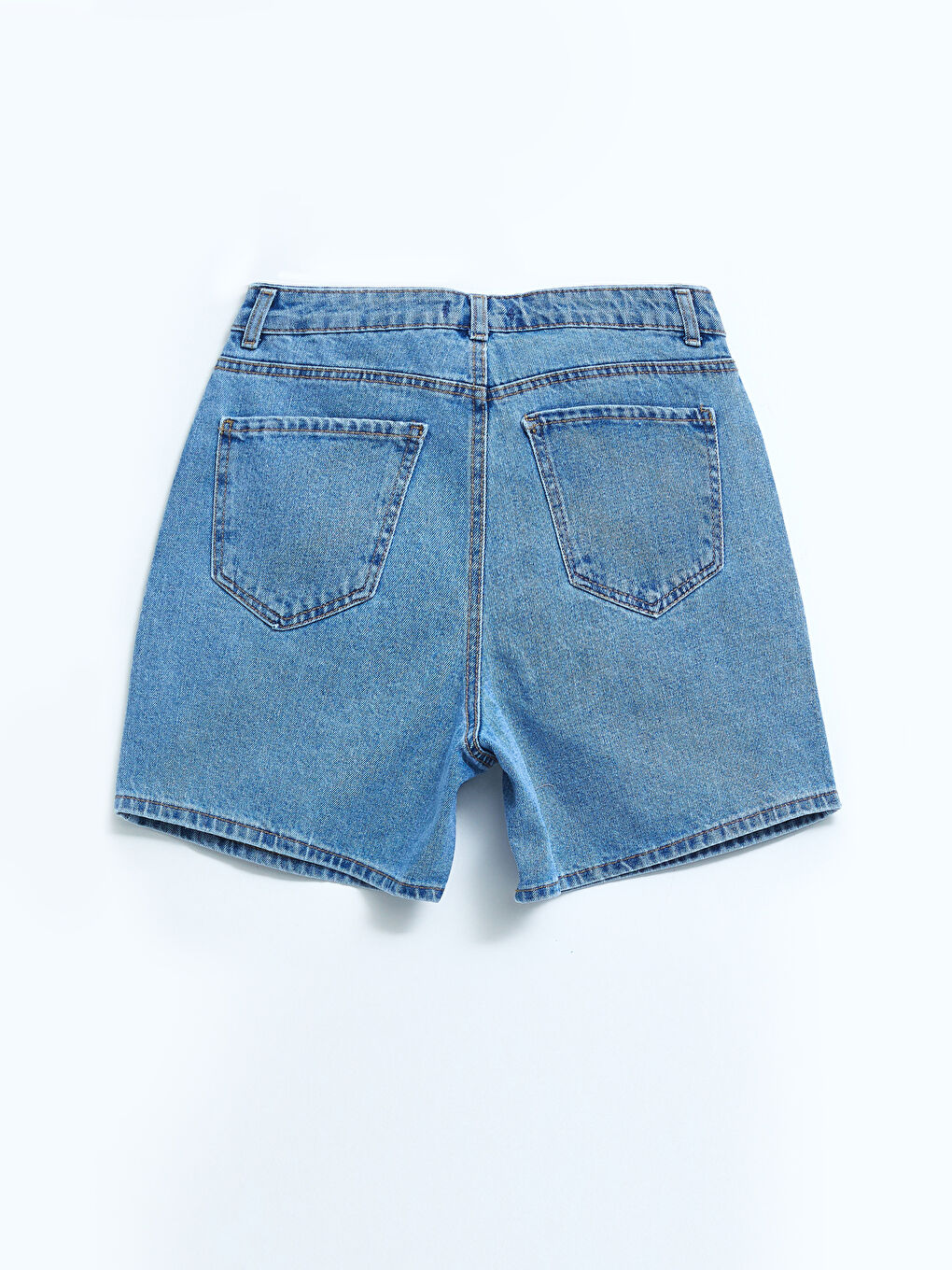 Standard Fit Pocket Detailed Women's Rodeo Jean Shorts -S2EE14Z8-311