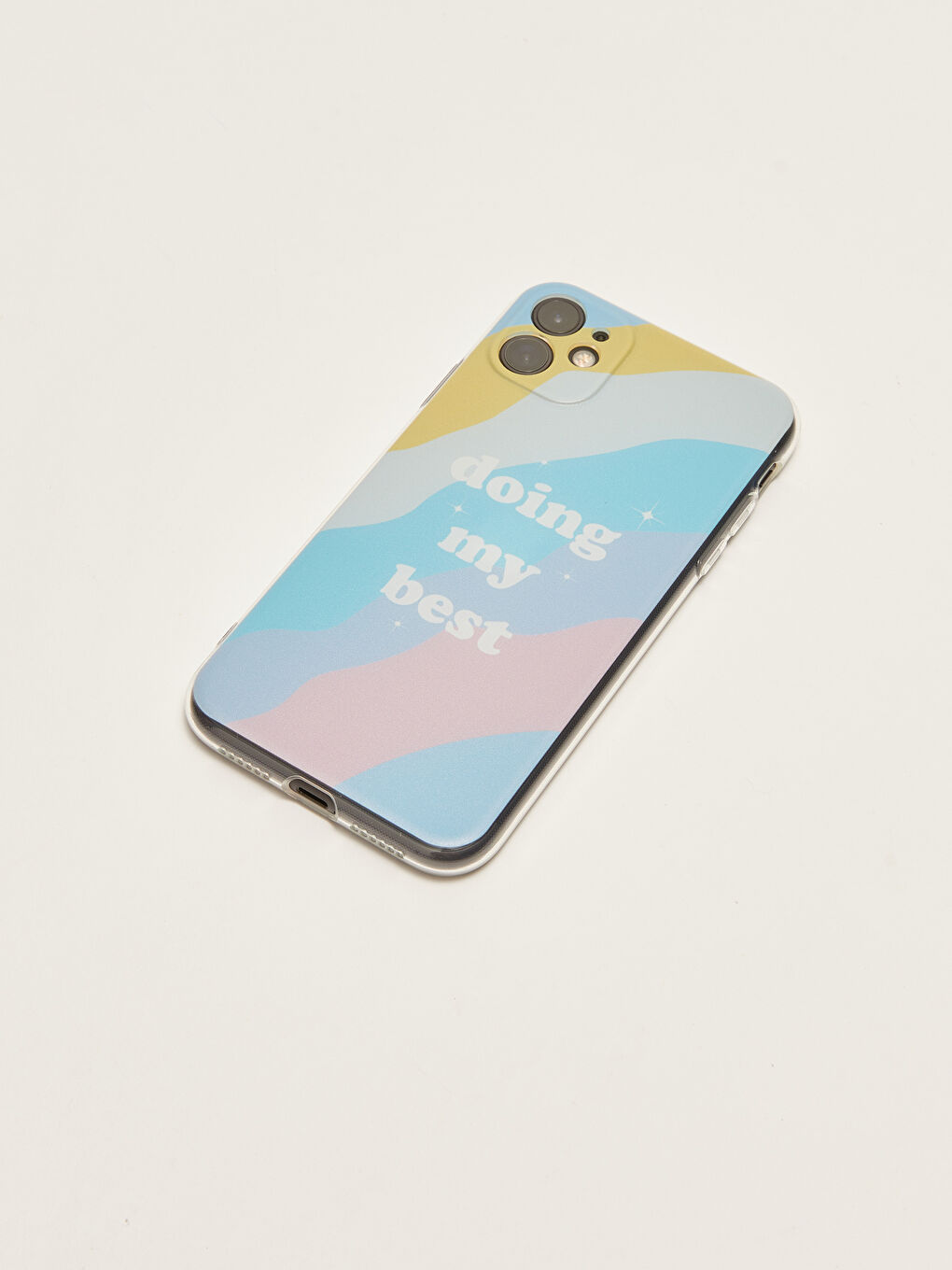 Text Printed Iphone 11 Phone Case-2