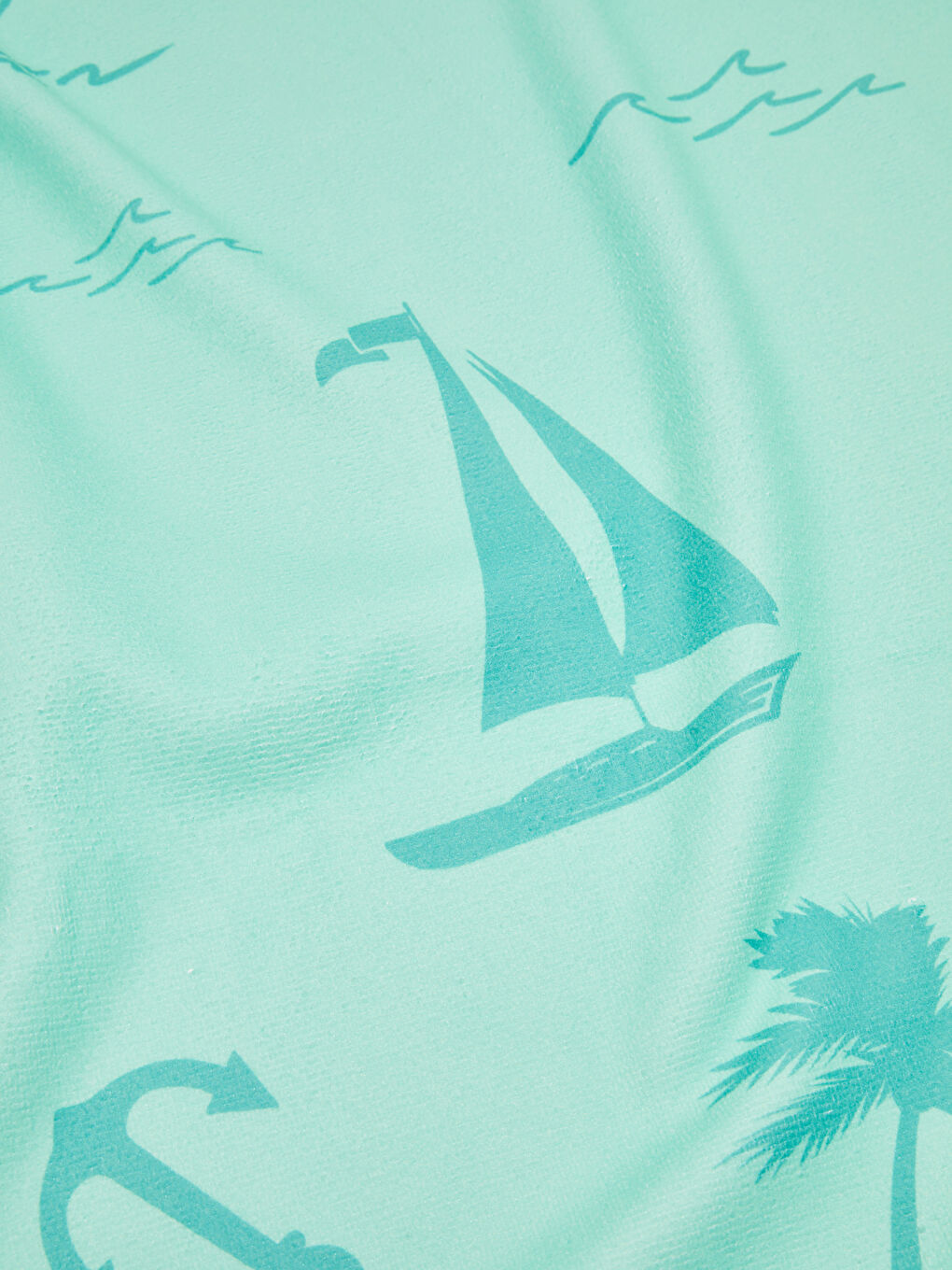 Serviette de plage imprimée pour garçon-1