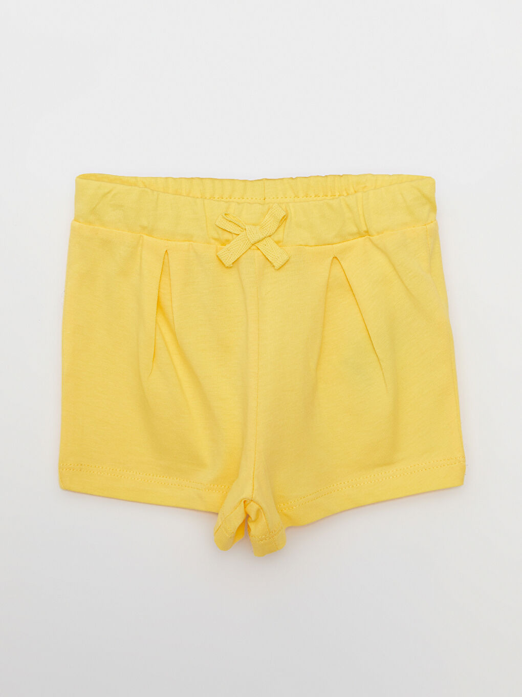 Beyaz Bisiklet Yaka Kısa Kollu İstanbul Temalı Kız Bebek Tişört ve Şort 2'li Takım-2