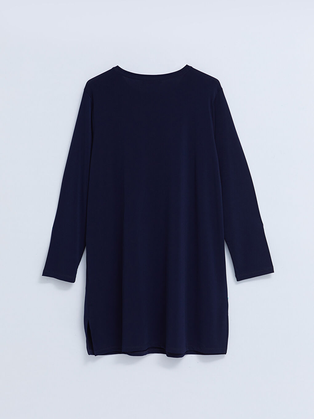 Crew Neck Printed Long Sleeve Women's T-Shirt-6