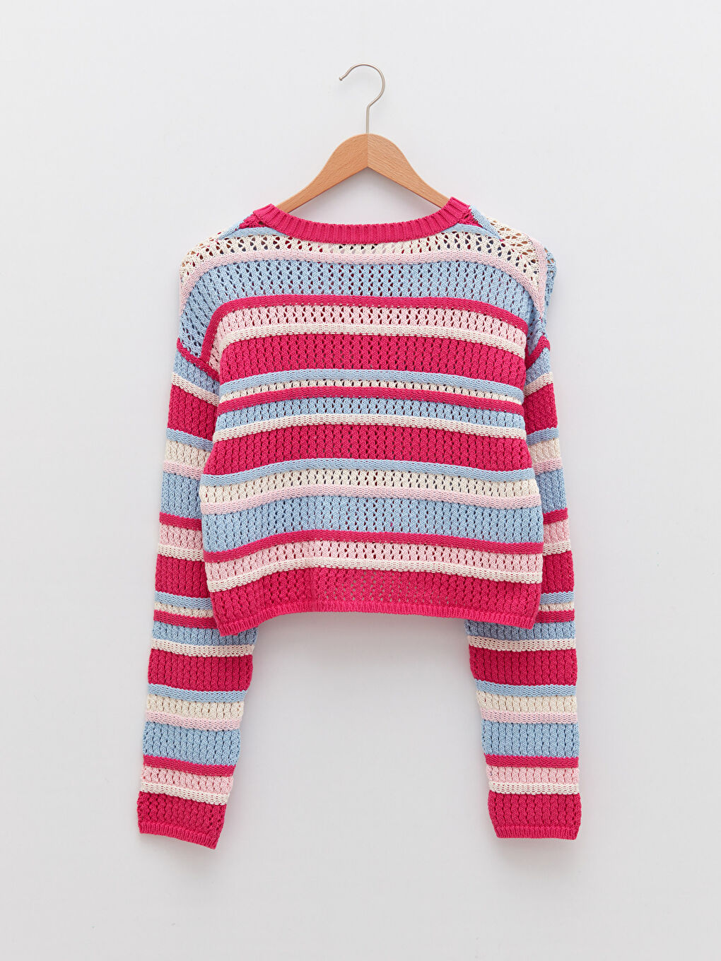 XSIDE Cardigan en Tricot Rayé pour Femmes à Col Rond -S2EF80Z8-GSY