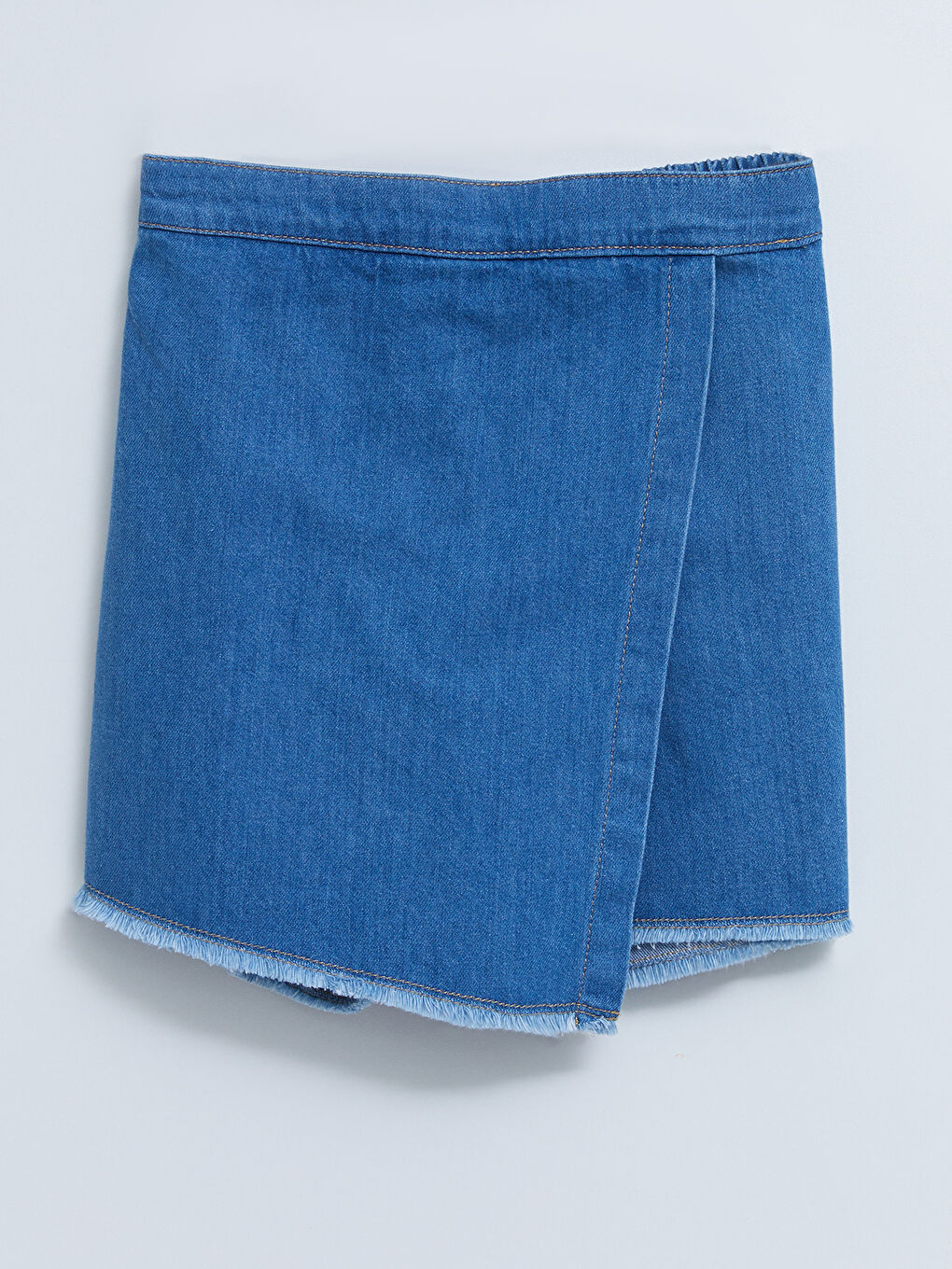 LCW Kids Basic Cotton Girl Short Skirt -S2EF87Z4-H45