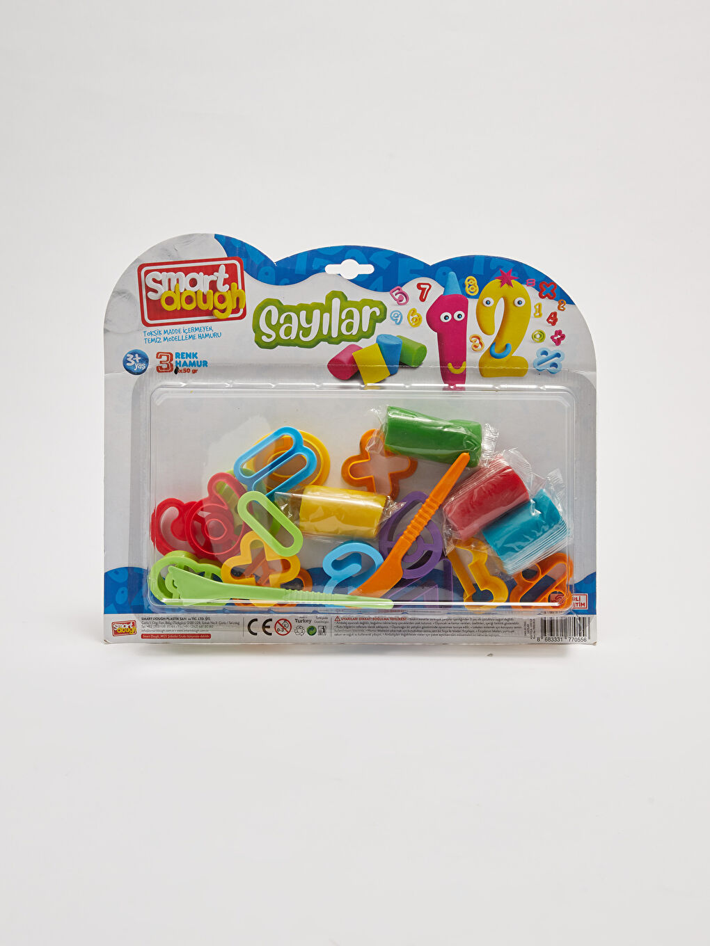 Sayı Kalıplı Oyun Hamuru Seti