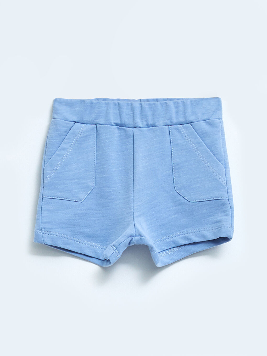 Crew Neck Short Sleeve Striped Baby Boys' T-Shirt and Shorts 2 Pack Set-2