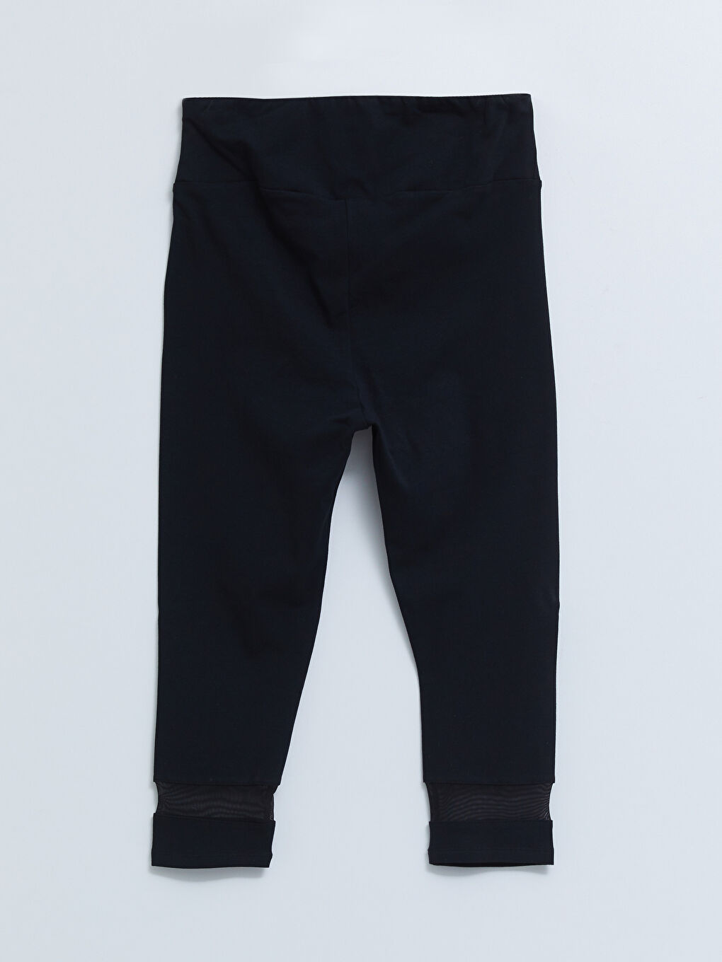 Women's Elasticated Waist Plain Leggings-6