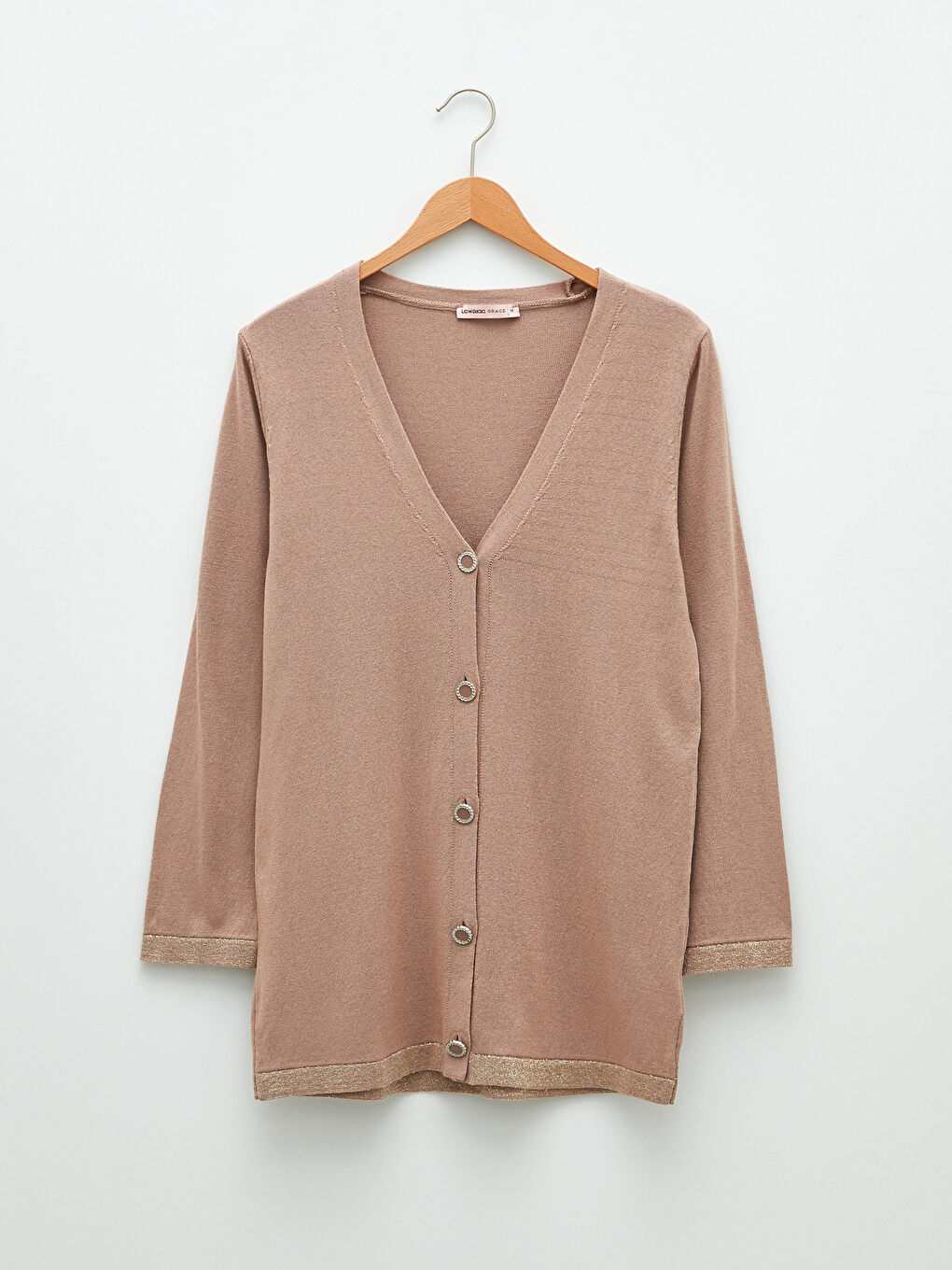 كارديجان تريكو نسائي بفتحة رقبة على شكل حرف V-5