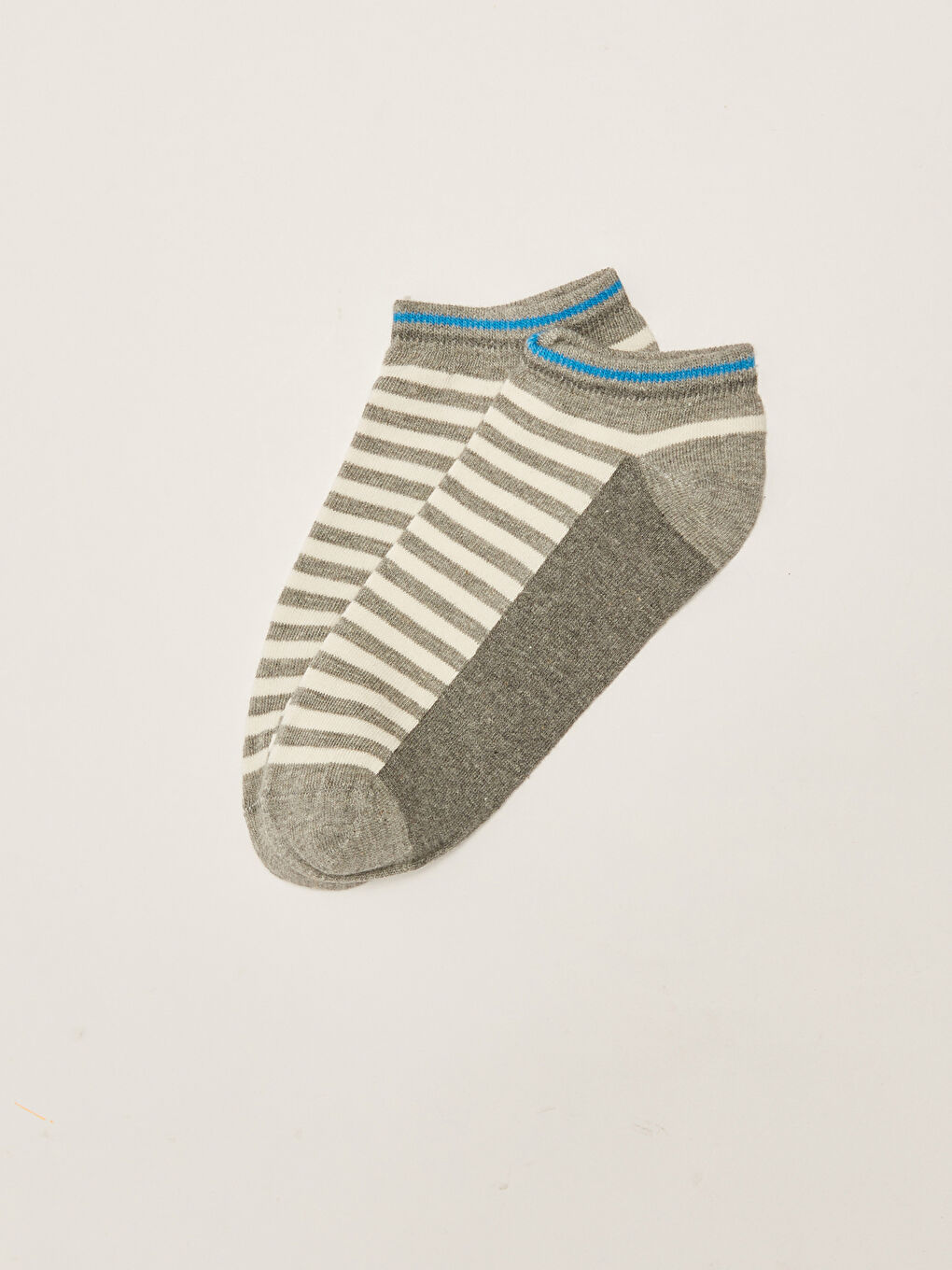 Striped Men's Booties Socks