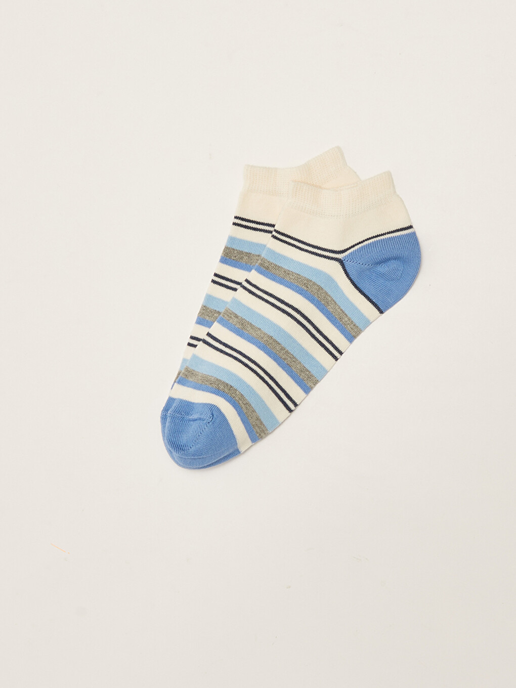 Striped Men's Booties Socks