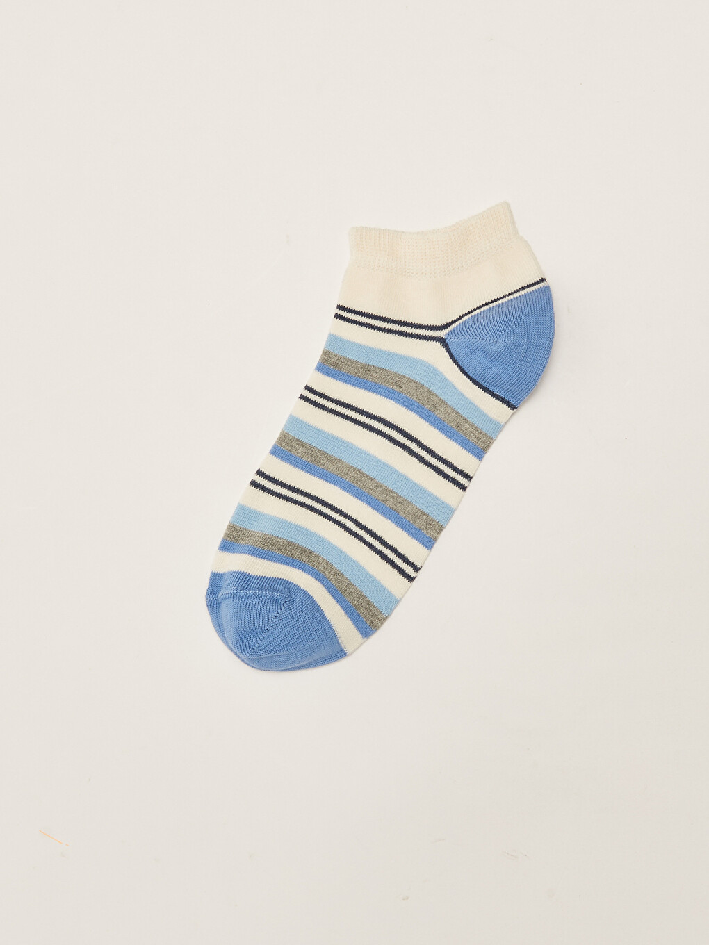 Striped Men's Booties Socks-1