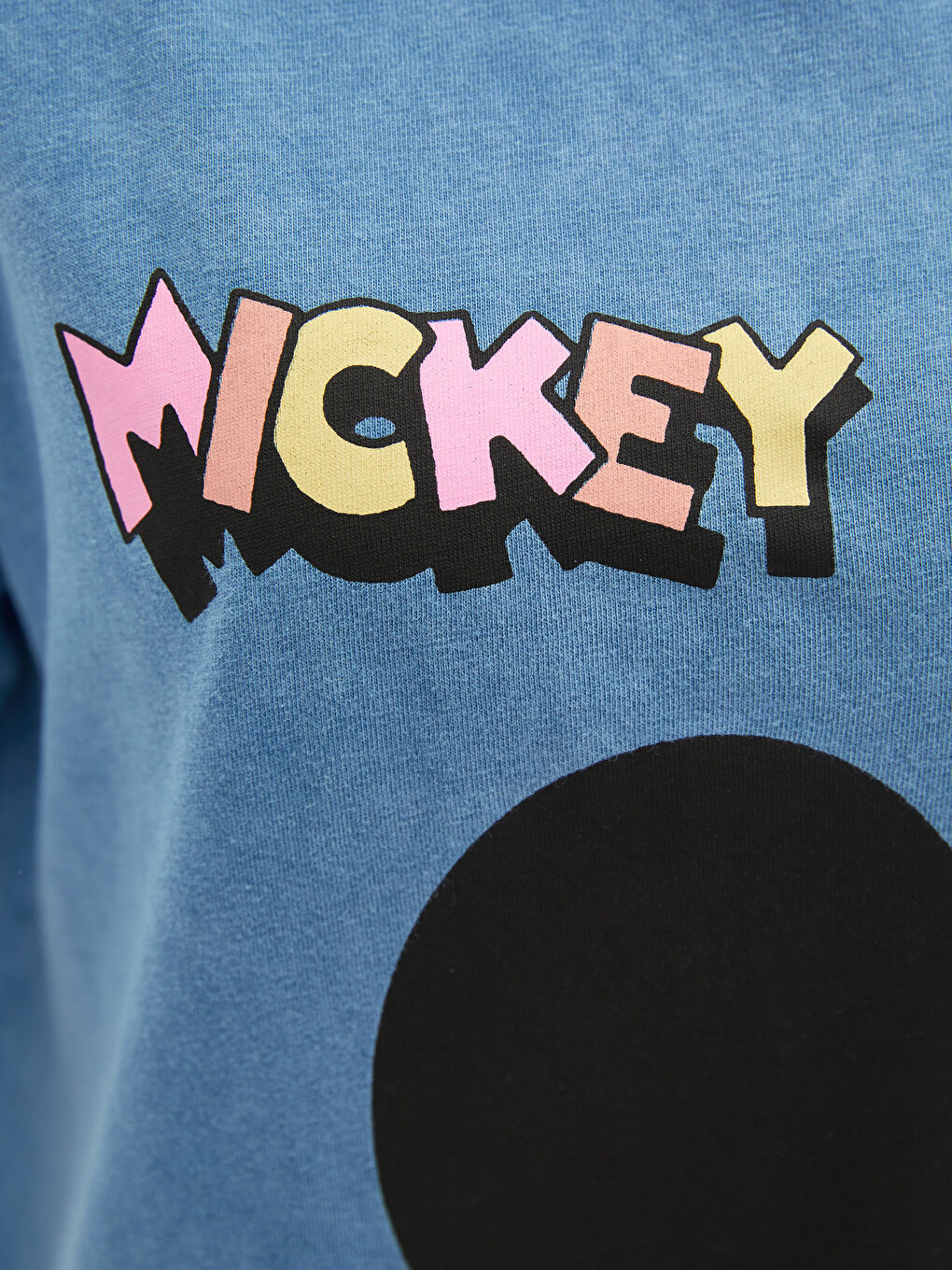 Crew Neck Mickey Mouse Printed Short Sleeve Cotton Women's T-Shirt Mother Girl Combine-2