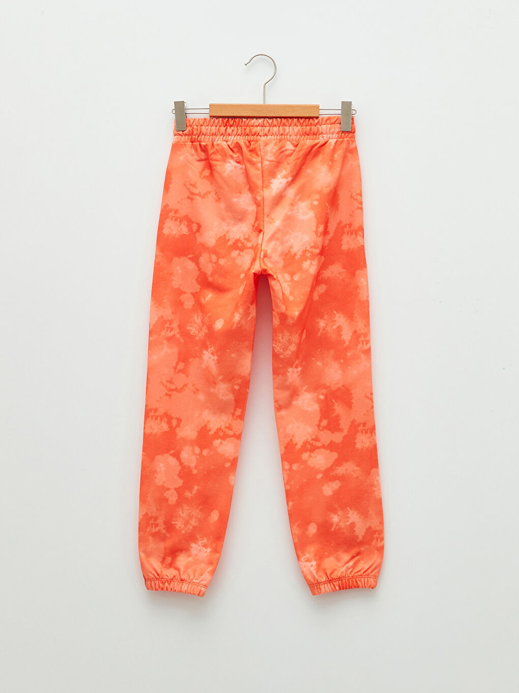 LCW Kids Elastic Waist Batik Patterned Girl Jogger Sweatpants -S2EJ14Z4-LSR