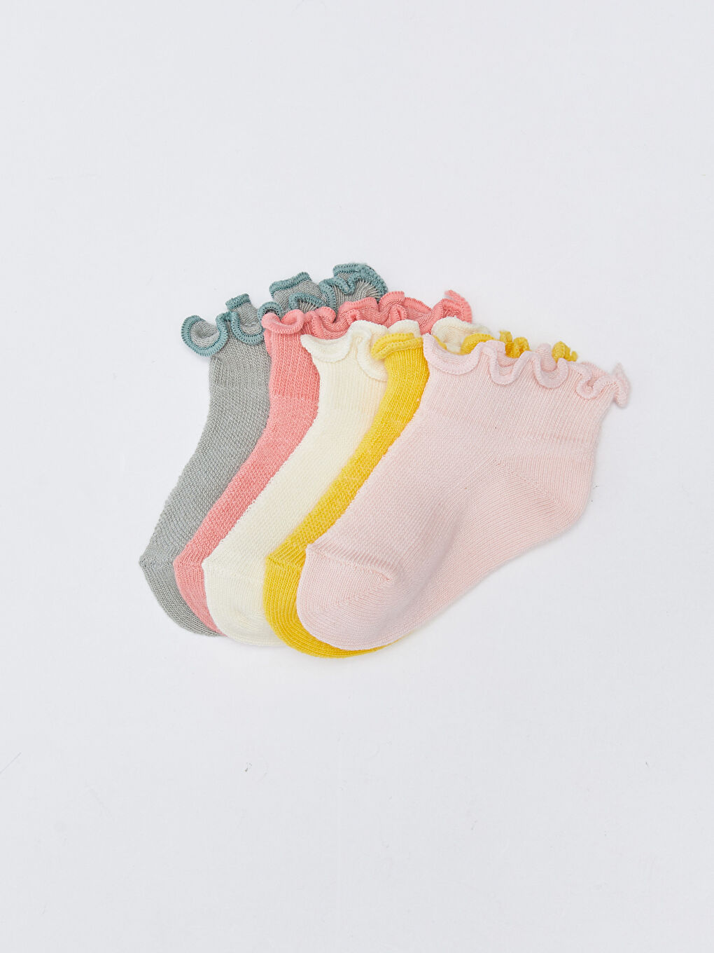 Basic Baby Mädchen Sneaker-Socken 5er-Pack