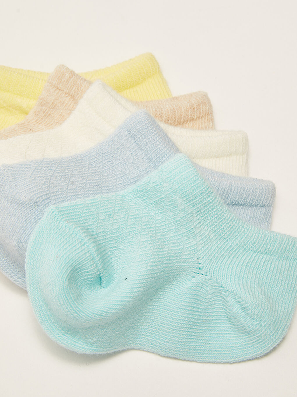 Basic Baby Boys Bootie Socks 5 Pack-2