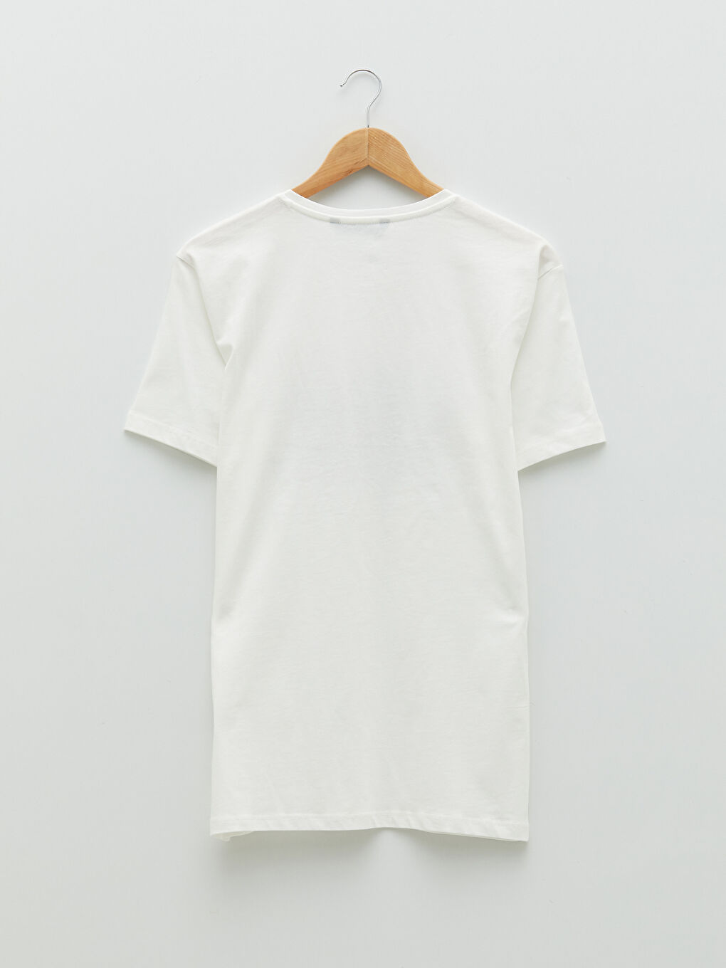 Crew Neck Short Sleeve Printed Combed Cotton Men's T-shirt-7