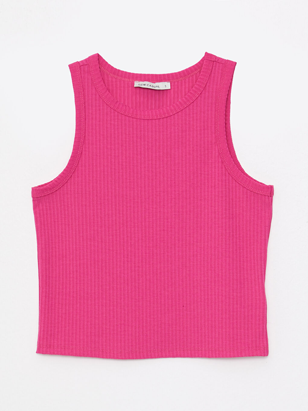 Female Crew Neck Plain Singlet -S2EK47Z8-GZ6