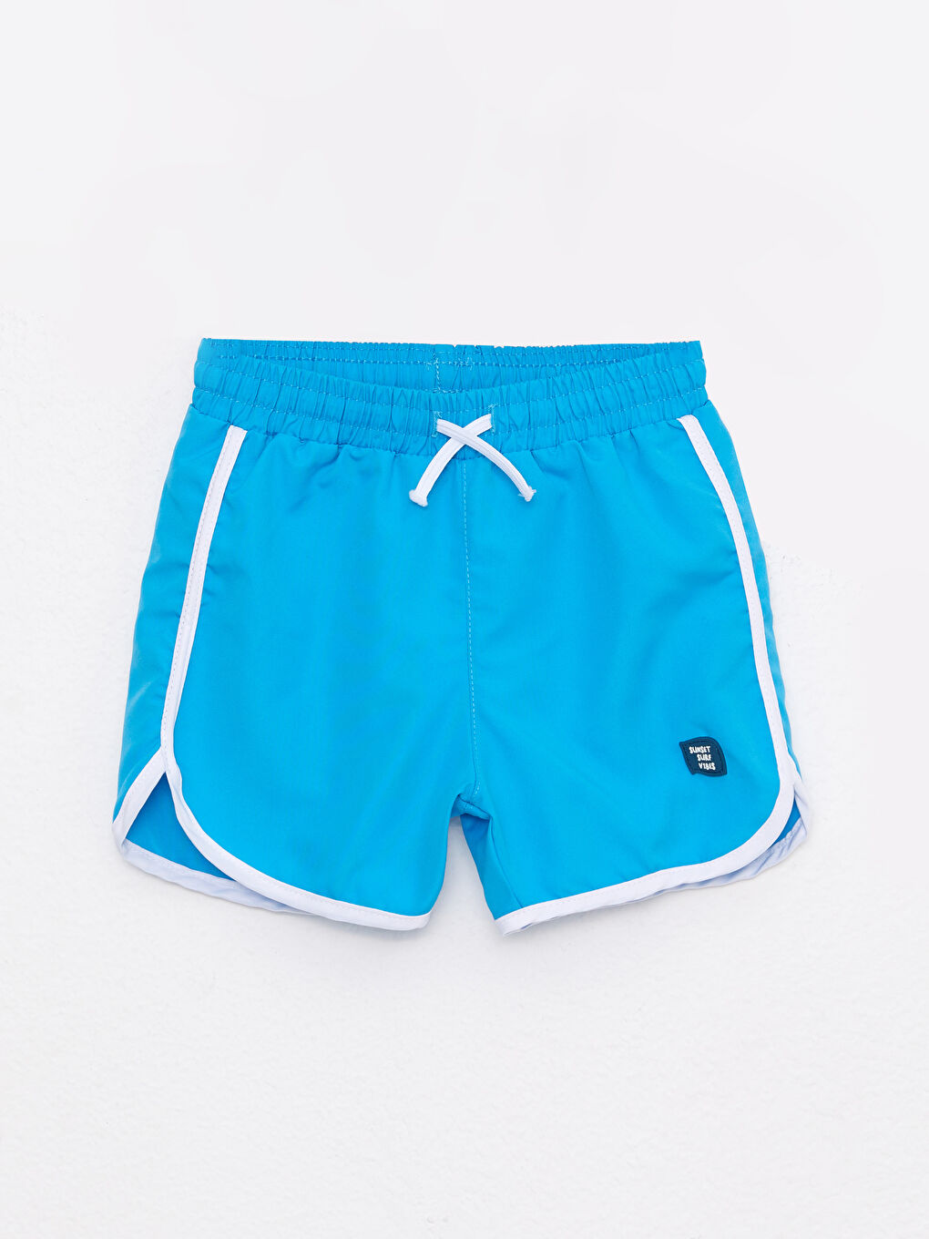 Beli Lastikli Basic Erkek Bebek Deniz Şortu