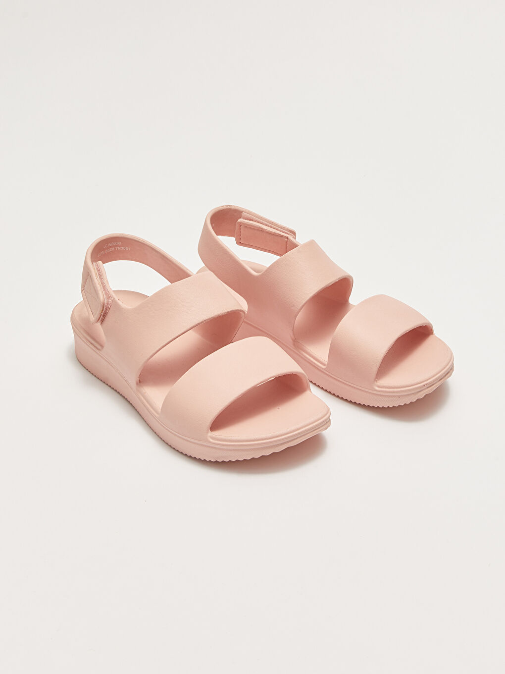 Plain Double Strap Women's Sandals