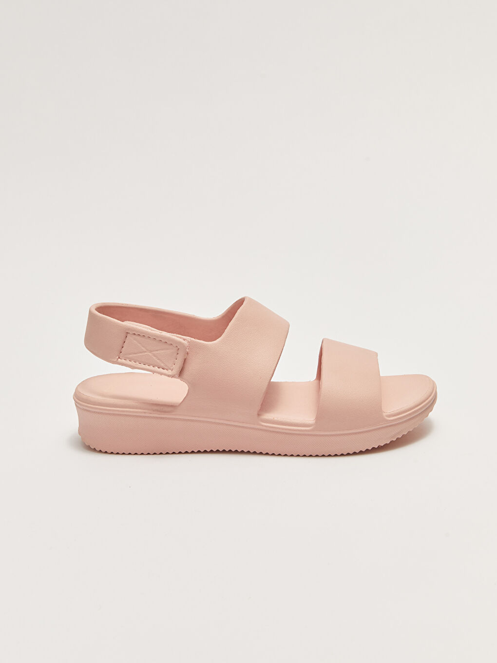 Plain Double Strap Women's Sandals-1