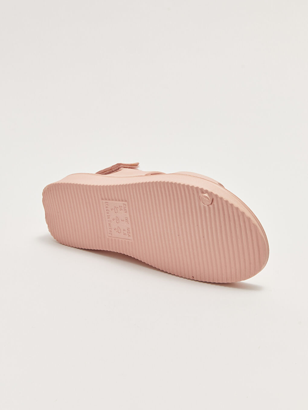 Plain Double Strap Women's Sandals-3
