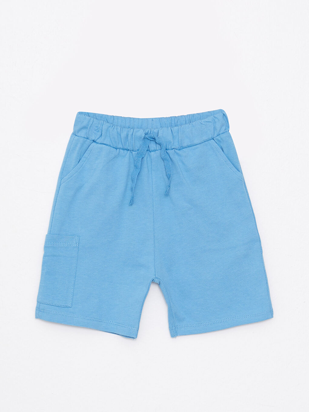 Taille Élastique Basique Coton Short Bébé Garçon 2 Pièces-1