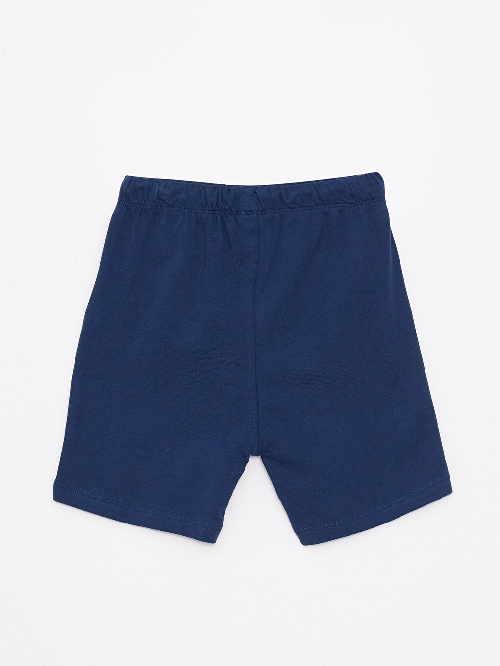 Taille Élastique Basique Coton Short Bébé Garçon 2 Pièces-4