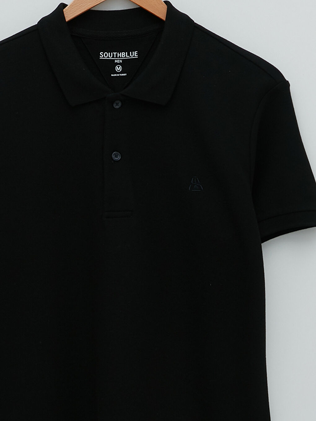 イステツヤ❗️VANSONｘ無装戦線コラボpoloシャツ　¥7999→現 SOUTHBLUE Polo Neck Short Sleeve Men's T-Shirt -S2EL91Z8-CVL