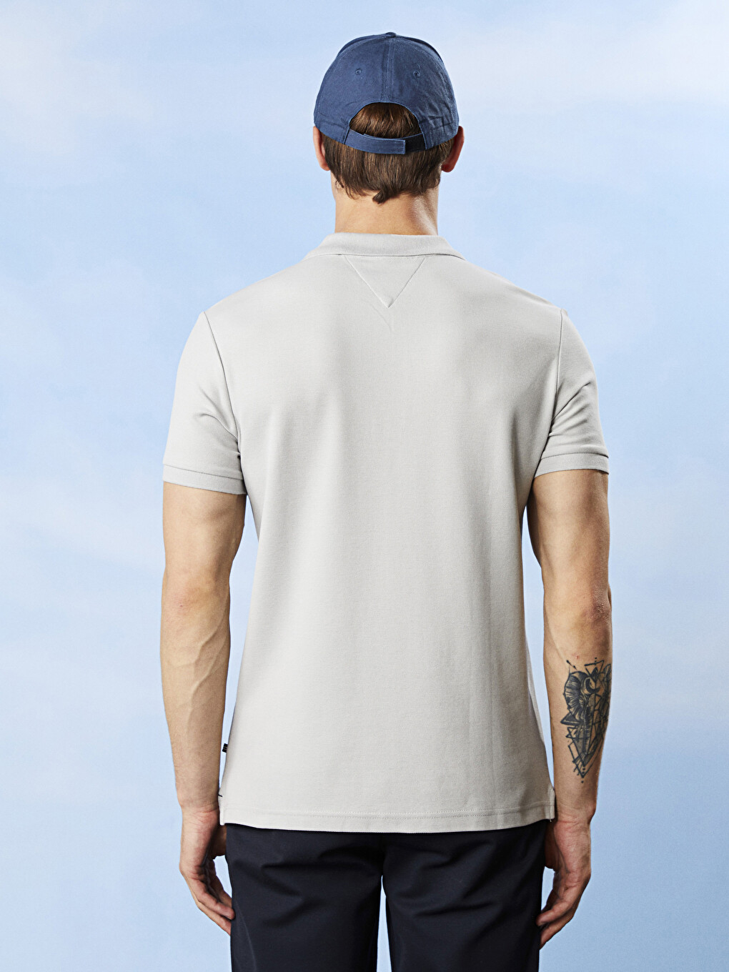 T-shirt Homme Col Polo Manches Courtes-2