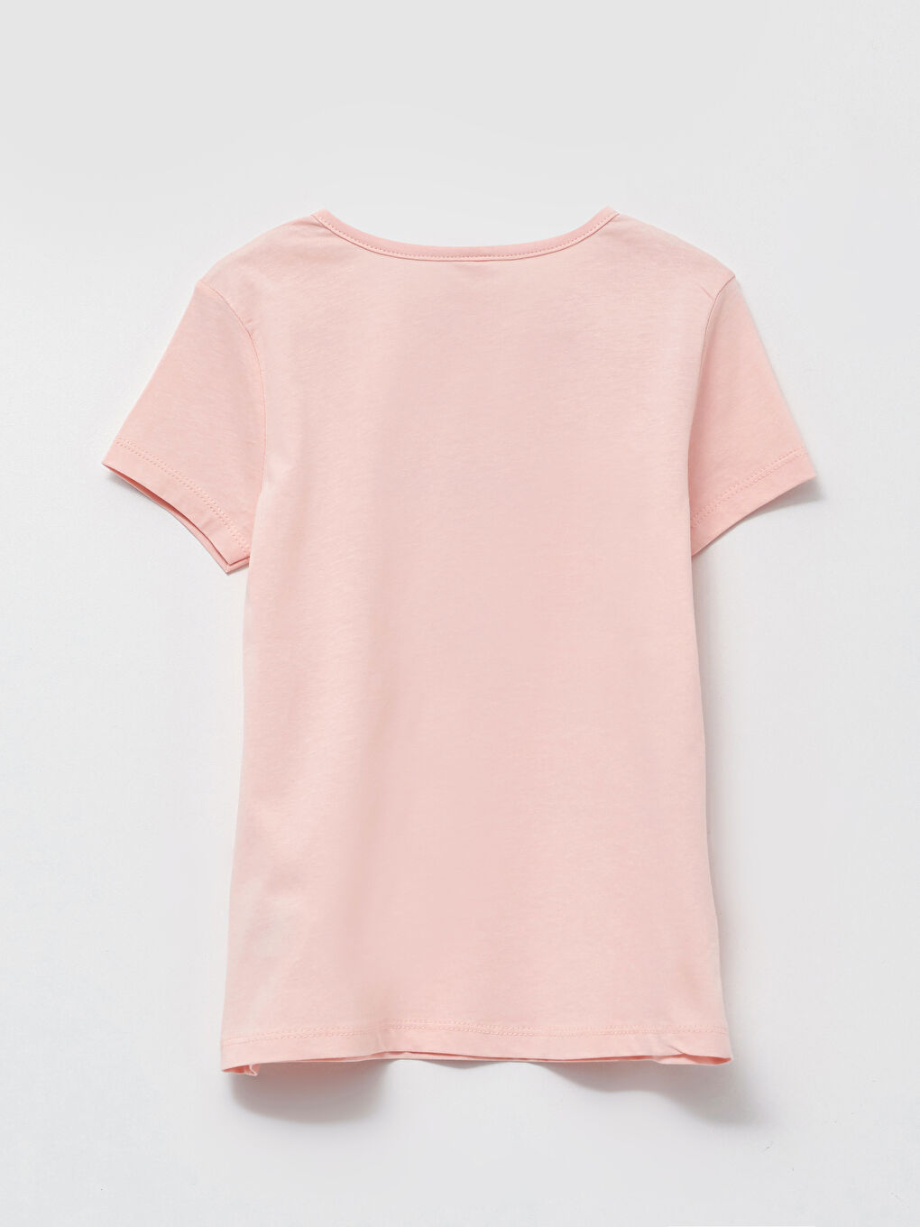 Pembe Bisiklet Yaka Baskılı Kısa Kollu Kız Çocuk Pijama Takımı-2