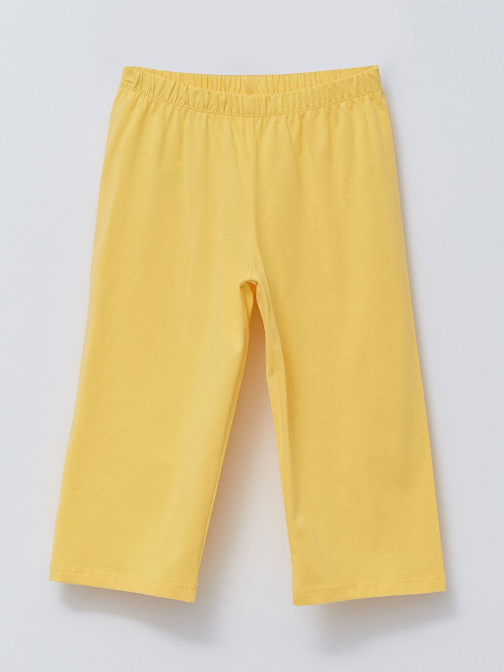 Elastic Waist Cotton Girl Pajama Bottoms 2-Pack-2