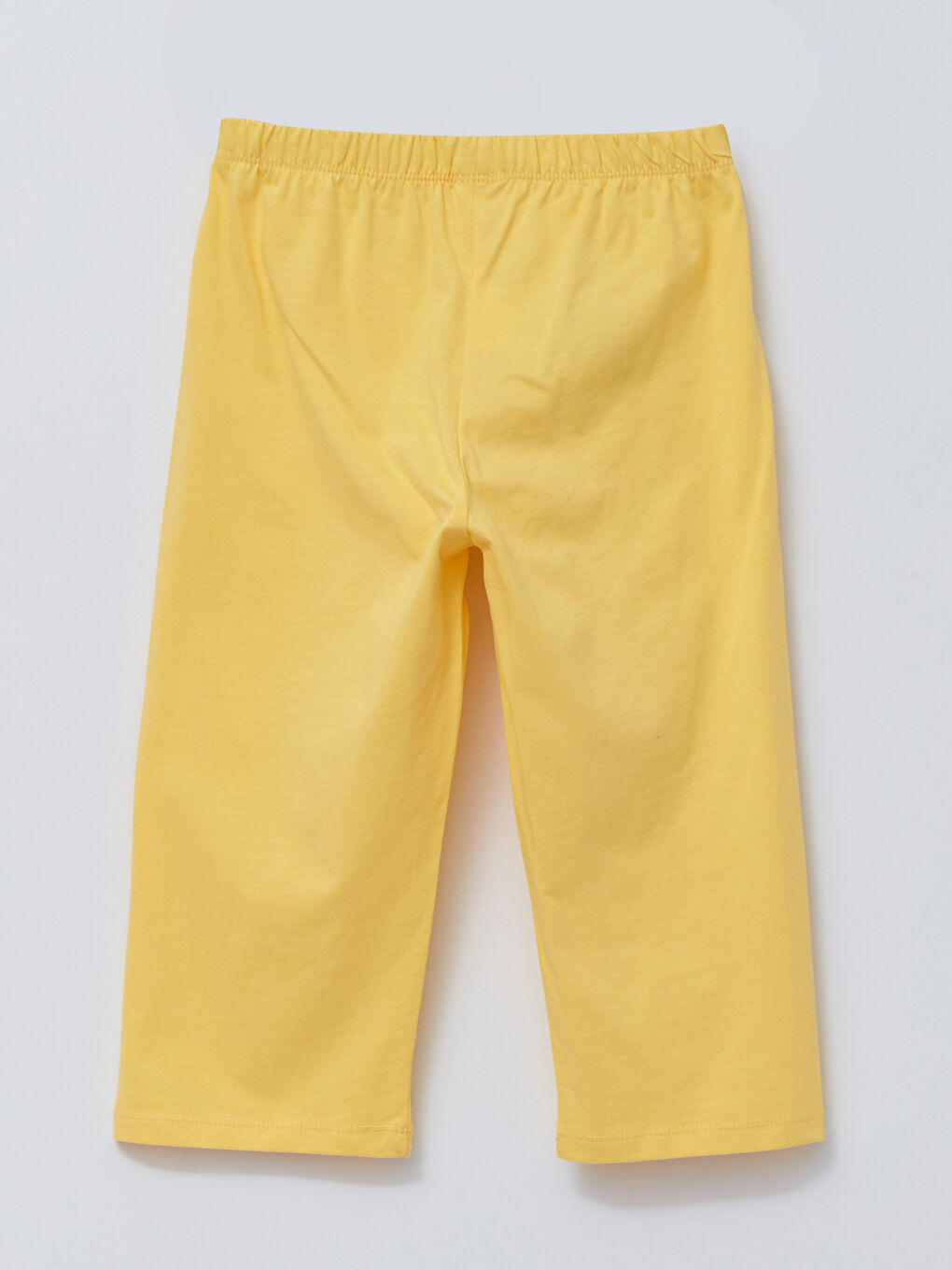 Elastic Waist Cotton Girl Pajama Bottoms 2-Pack-4