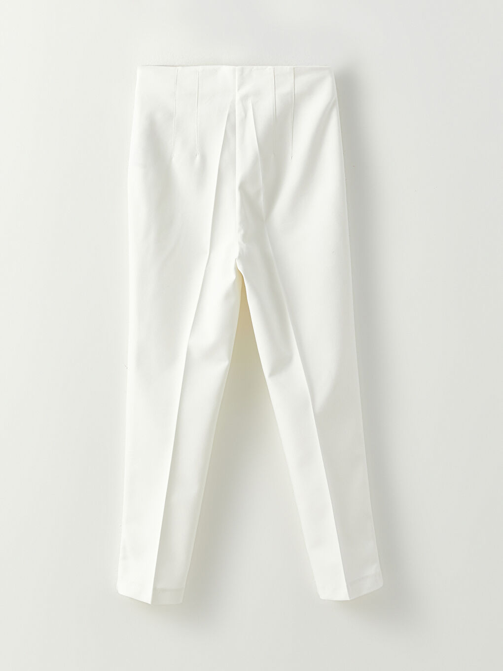 Women's High Waist Regular Fit Plain Trousers -S2EM21Z8-SDG