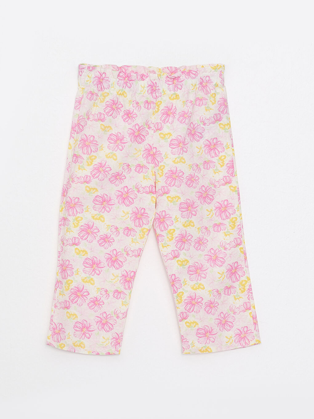 LCW baby Quadratischer Kragen Riemchen Baby Mädchen Bluse und Hose 2er-Pack Set -S2EM46Z1-FDU