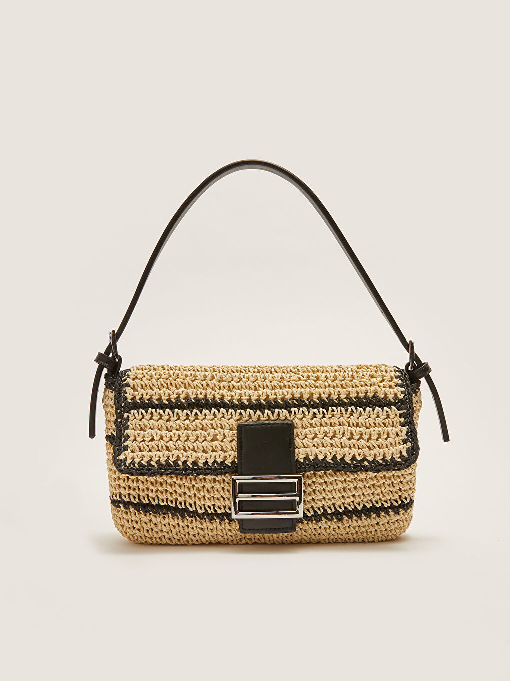 Adjustable Strap Women's Straw Shoulder Bag -S2EN39Z8-LQJ