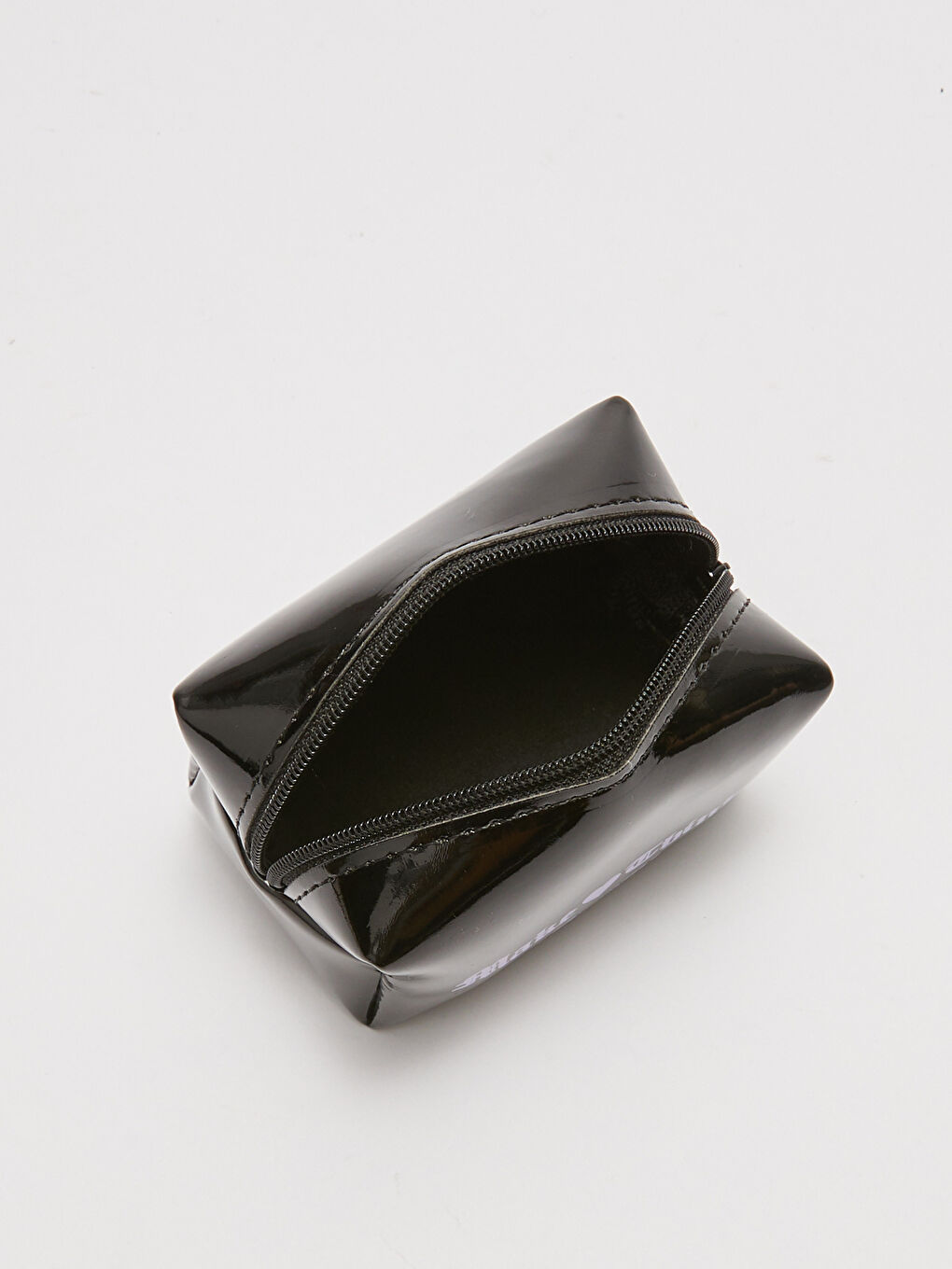 محفظة نقود مطبوعة هولوجرام بسحاب للسيدات-1