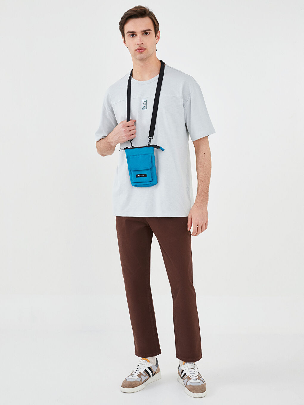 Label Printed Men's Phone Bag -S2EN85Z8-H5L